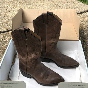 Frye cowboy boots